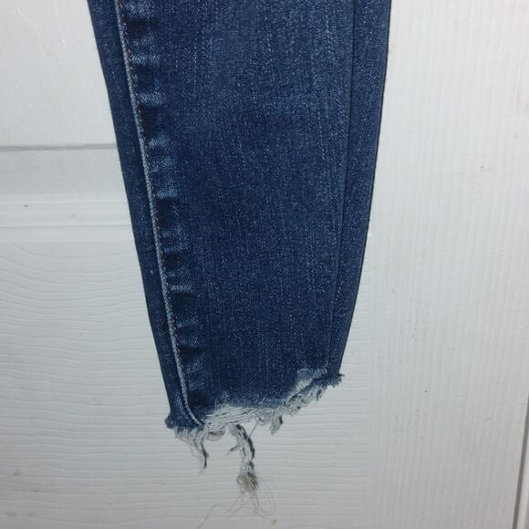 American Eagle Next Level Stretch Super Distressed Hi Rise Jeggings  Sz 4S  NWOT - Picture 8 of 16
